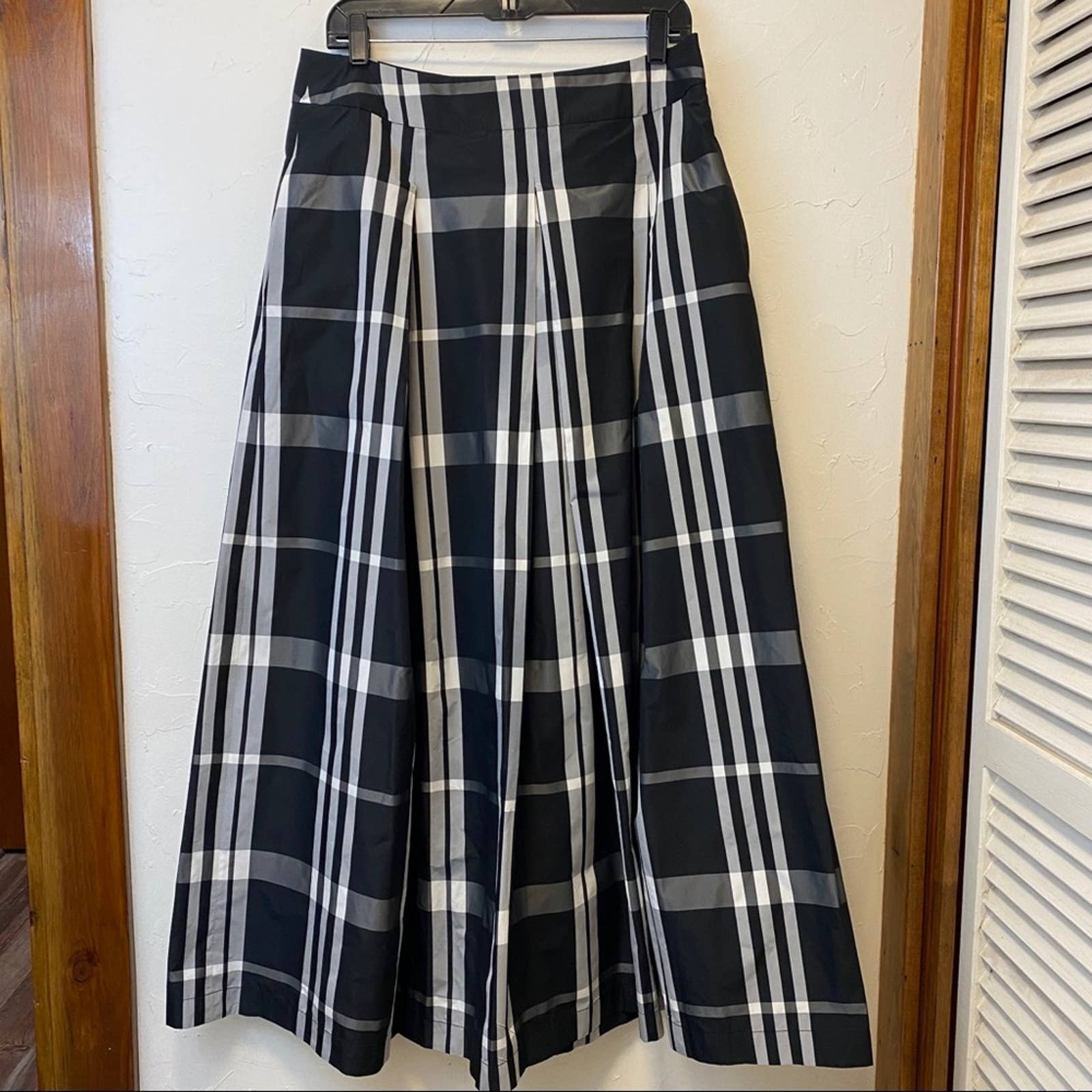 New Jones New York Plaid Maxi Skirt - 10