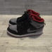 Nike Jordan 1 Mid Bred Shadow PS Size 2Y Youth Kids DQ8424-006 Black Red Gray