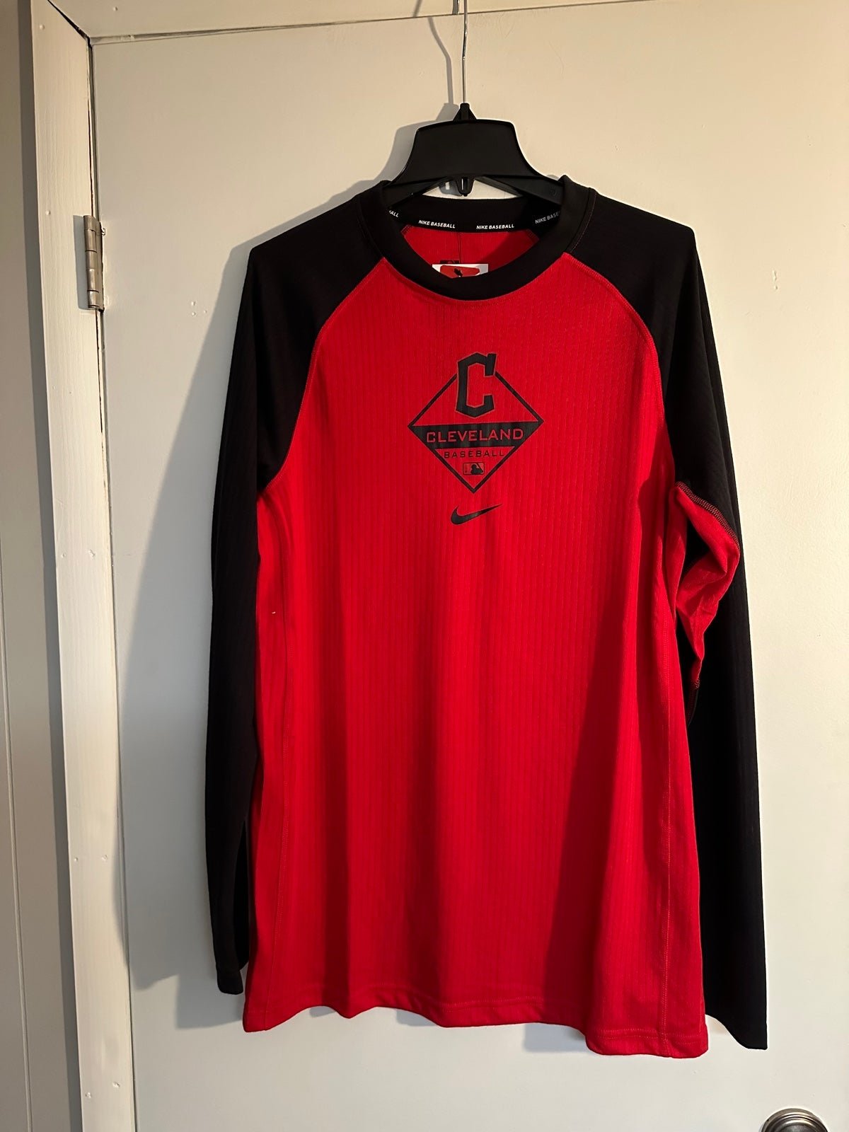 Cleveland Guardians NIKE BASEBALL Long Sleeve Tee - Large