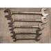 Vintage Craftsman 1/2” - 1” =V= USA 5 Piece Double Open End Wrench Set