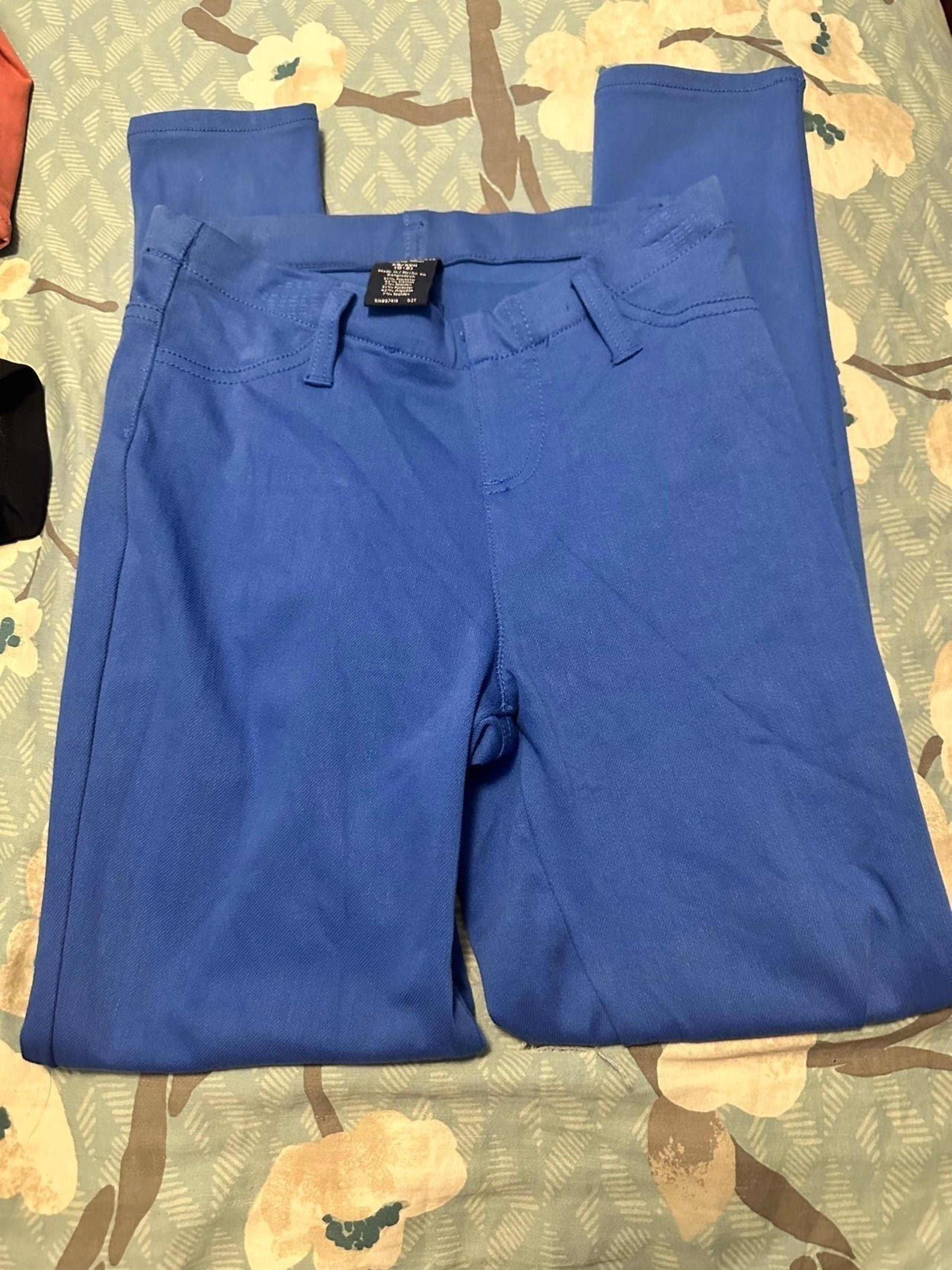 Faded glory size 0-2 blue pants