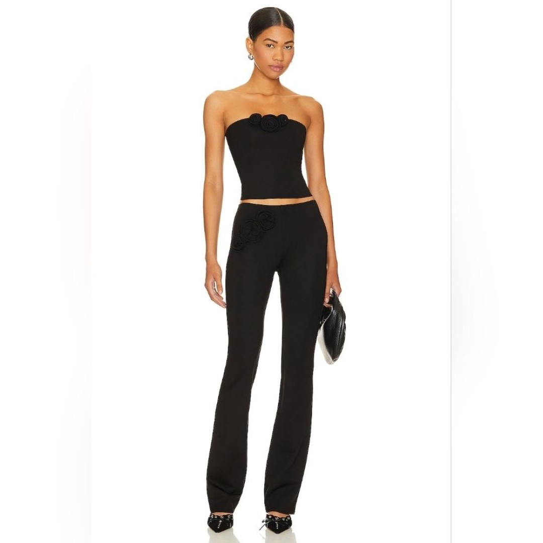 17. NWOT NBD BIRCH TUBE TOP & PANT SET