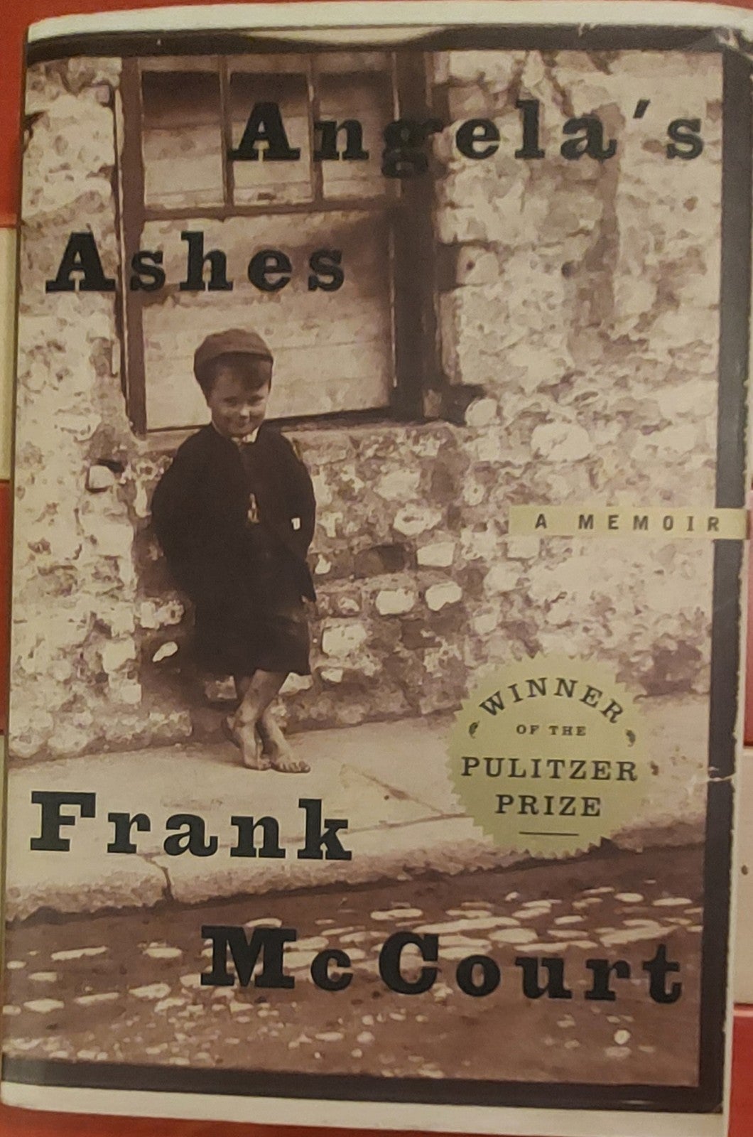 Angela's Ashes : A Memoir By Frank McCourt Pulitzer Prize Hardcover Dust Jacket