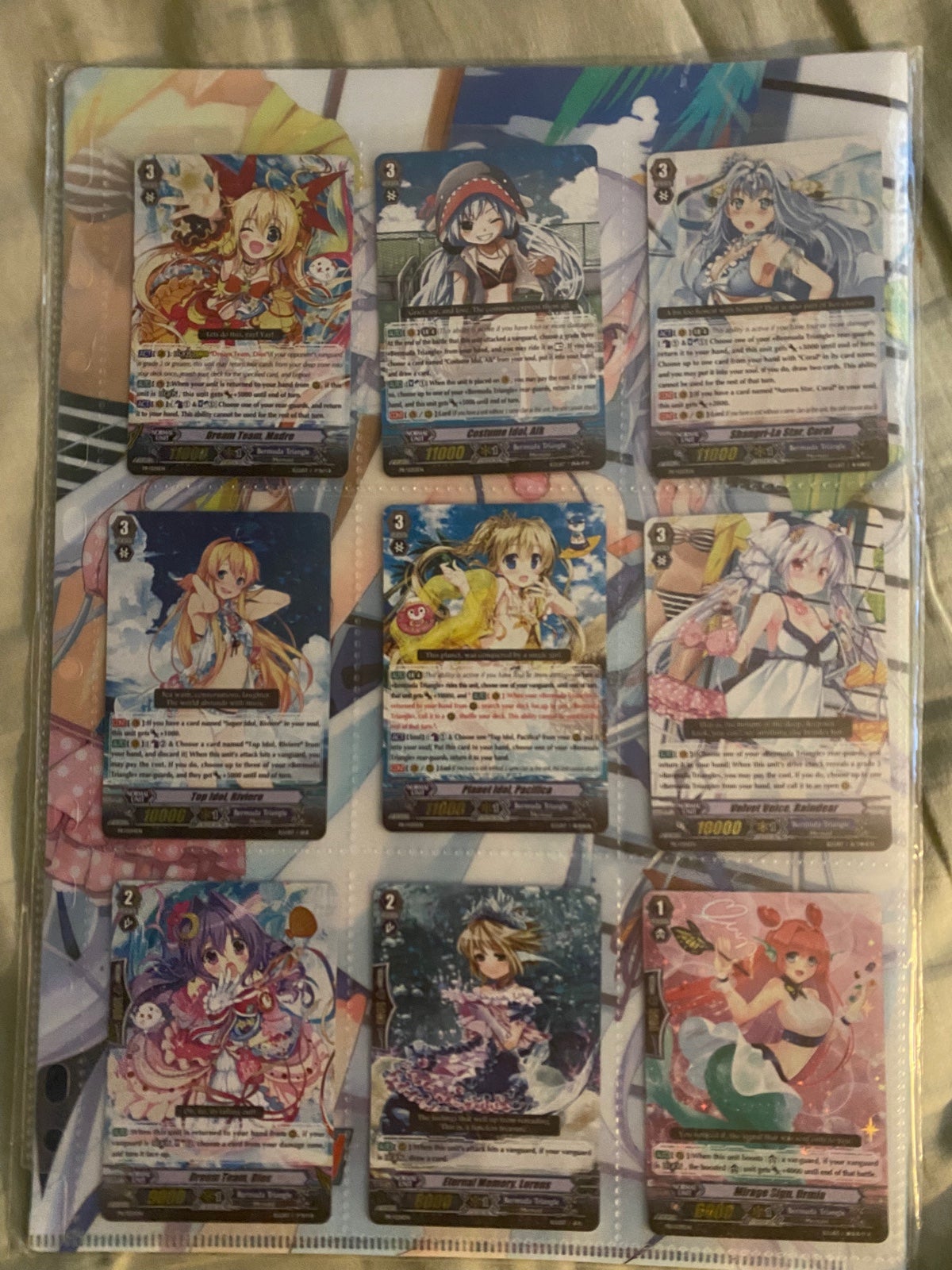 Bermuda Triangle Vanguard Cards