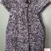 Women’s Sz XL knit grey statement collar button rare warm vest sweater