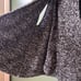 Women’s Sz XL knit grey statement collar button rare warm vest sweater