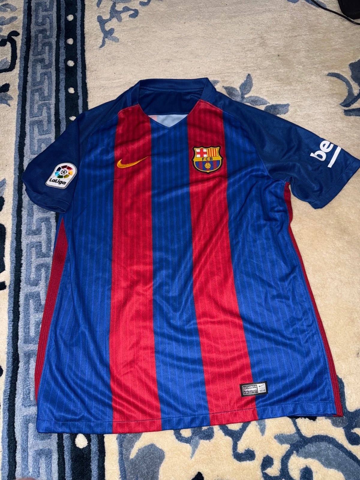 2016 Barcelona Soccer Jersey