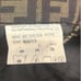Fendi Logo Print Tight Skirt Size 34
