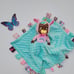 Cry baby, Tiny Cuddles babies Plush Blanket, playtime Plush blanket 6 choices