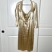 Majorelle Cecilia Midi Dress in Champagne Size Small