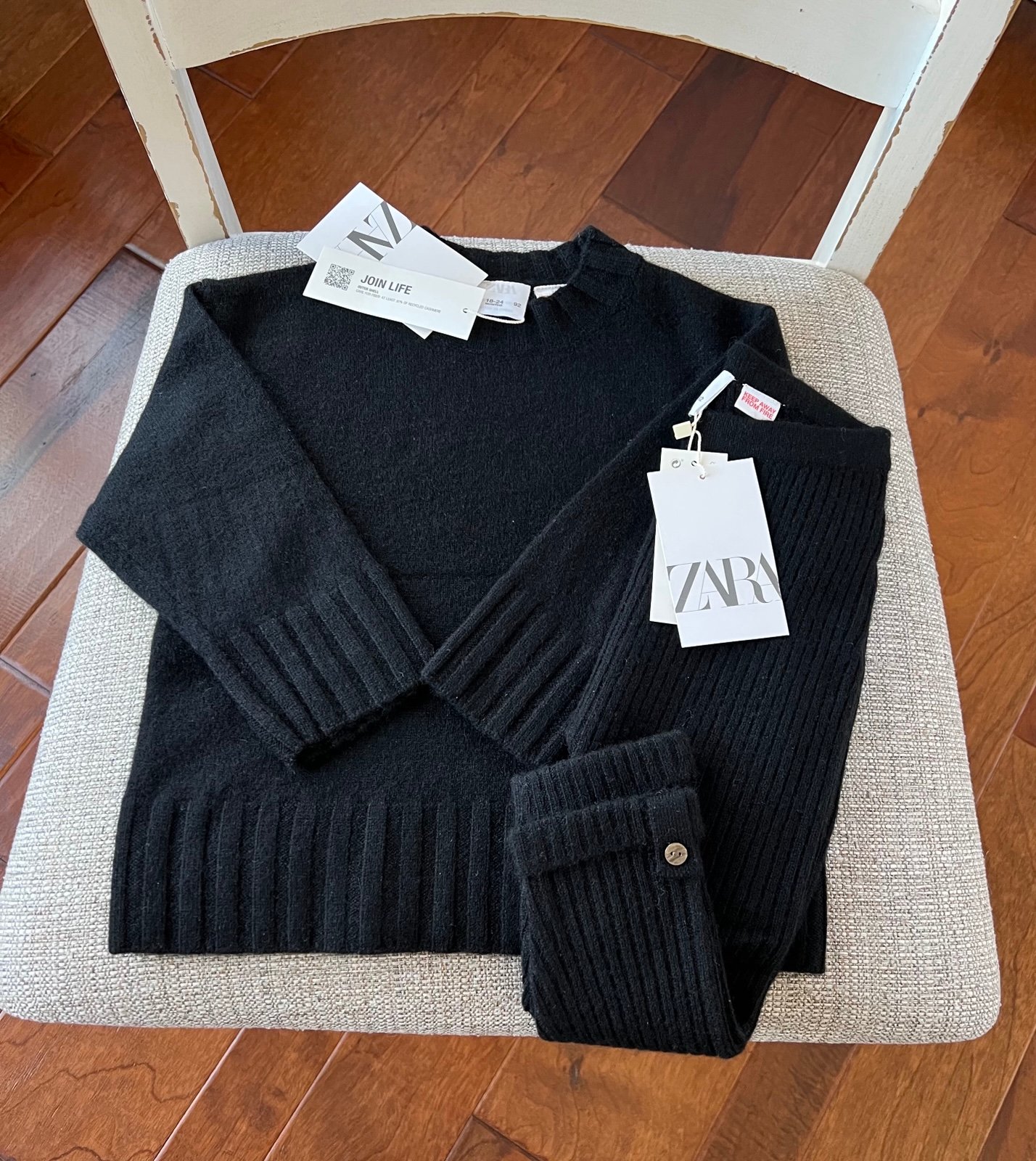 New Zara 100% cashmere outfit