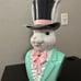 Tophat & Tail Bunny Bust