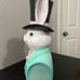 Tophat & Tail Bunny Bust