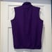 Womens Wool Angora Blend Tank Top Sweater Funnel Neck IT 44 FR 42 Medium Purple