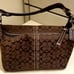 Coach clutch Brown