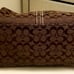 Coach clutch Brown