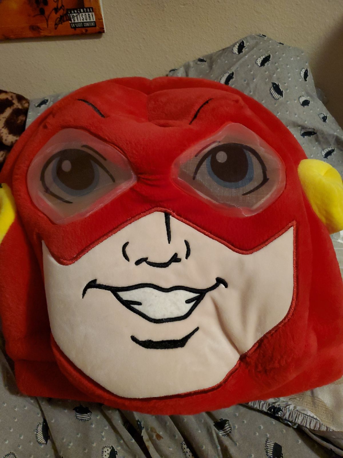Comic book head
