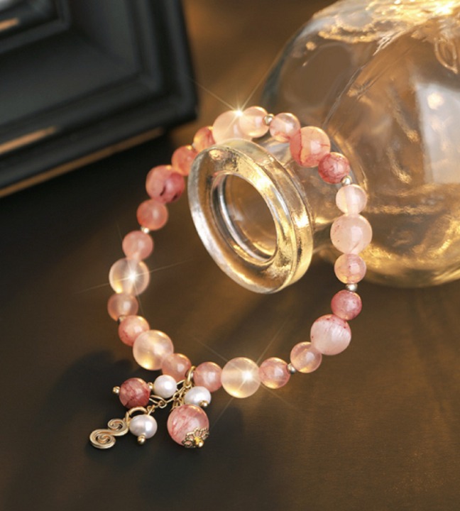 Fashion lining skin temperament freshwater pearl bracelet bracelet women