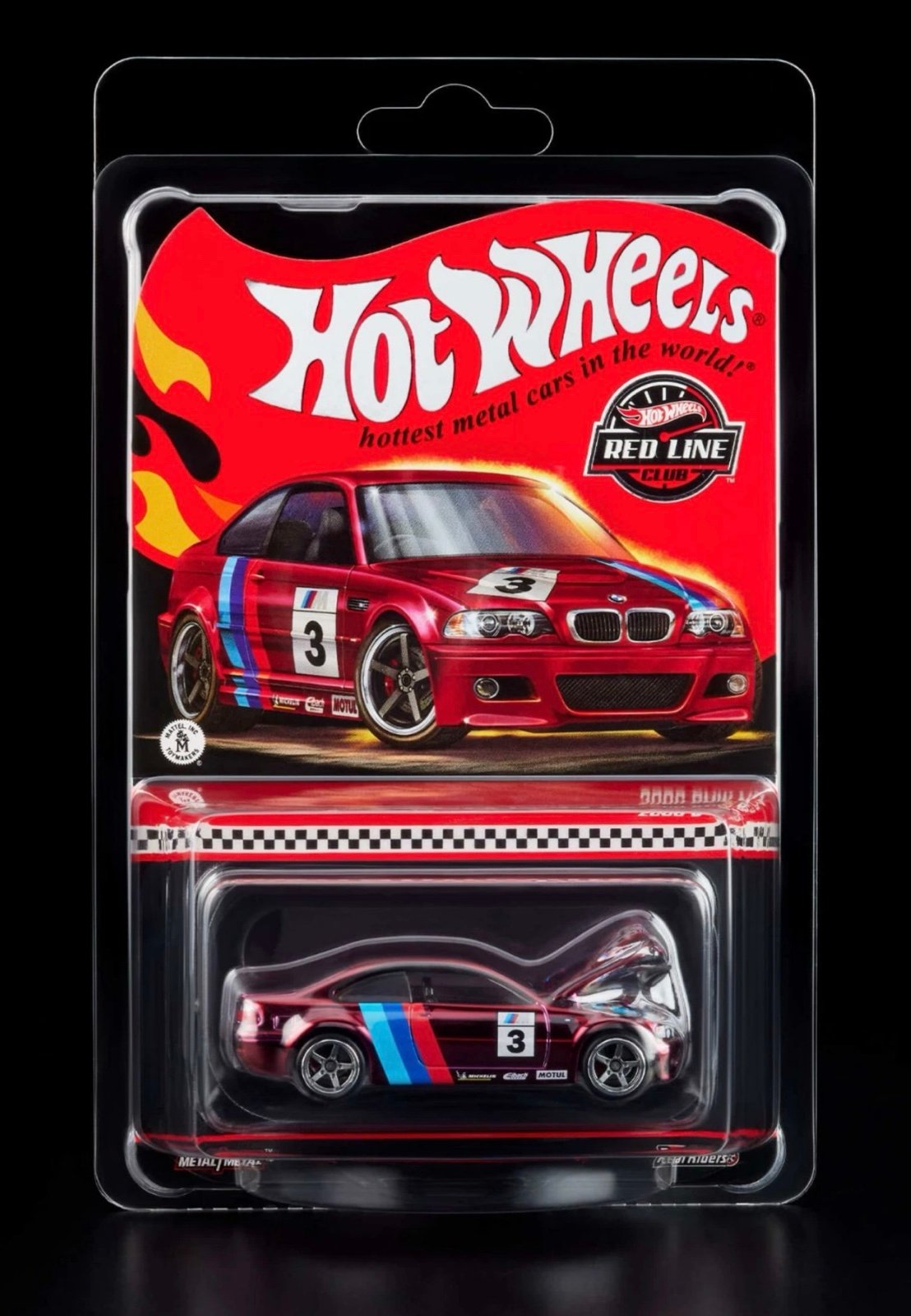 Hot Wheels Collectors RLC 2006 BMW M3 Red Opening Hood