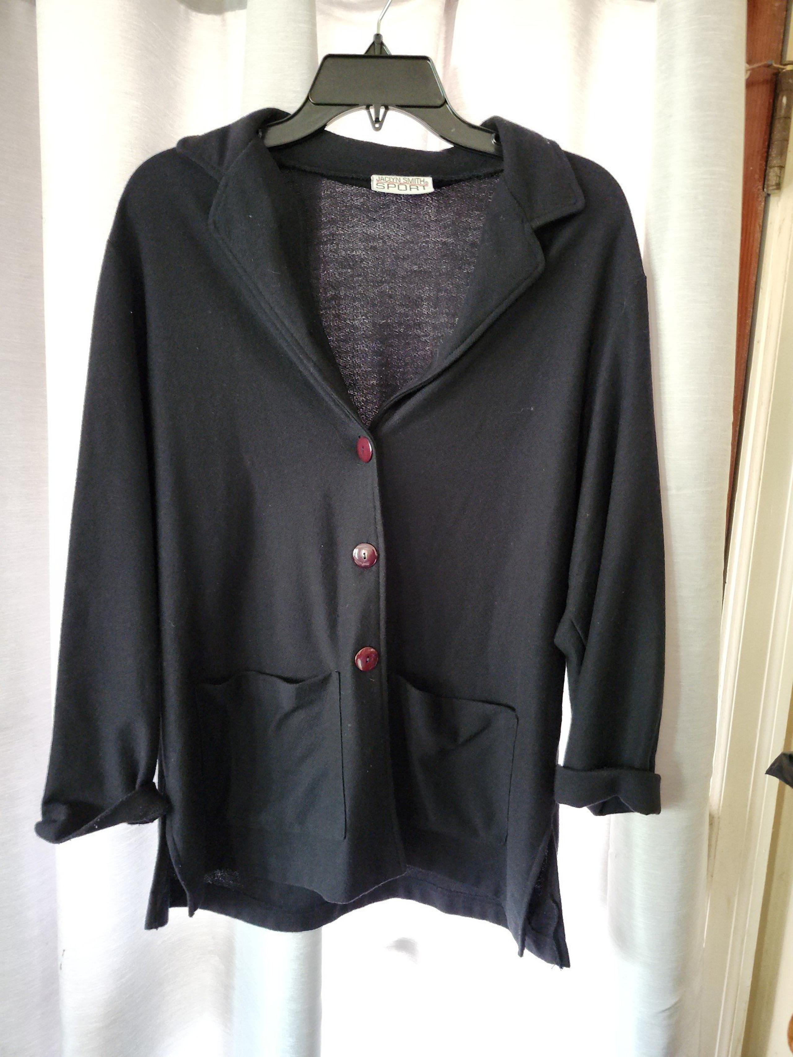 Jackson Smith Sport Black Jacket Blazer Size Small