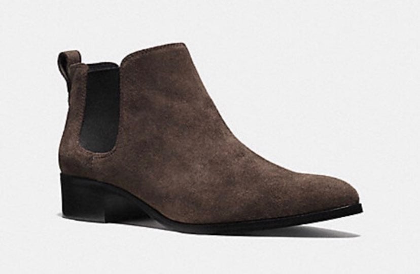 SUFFOLK BOOTIE COACH MINK