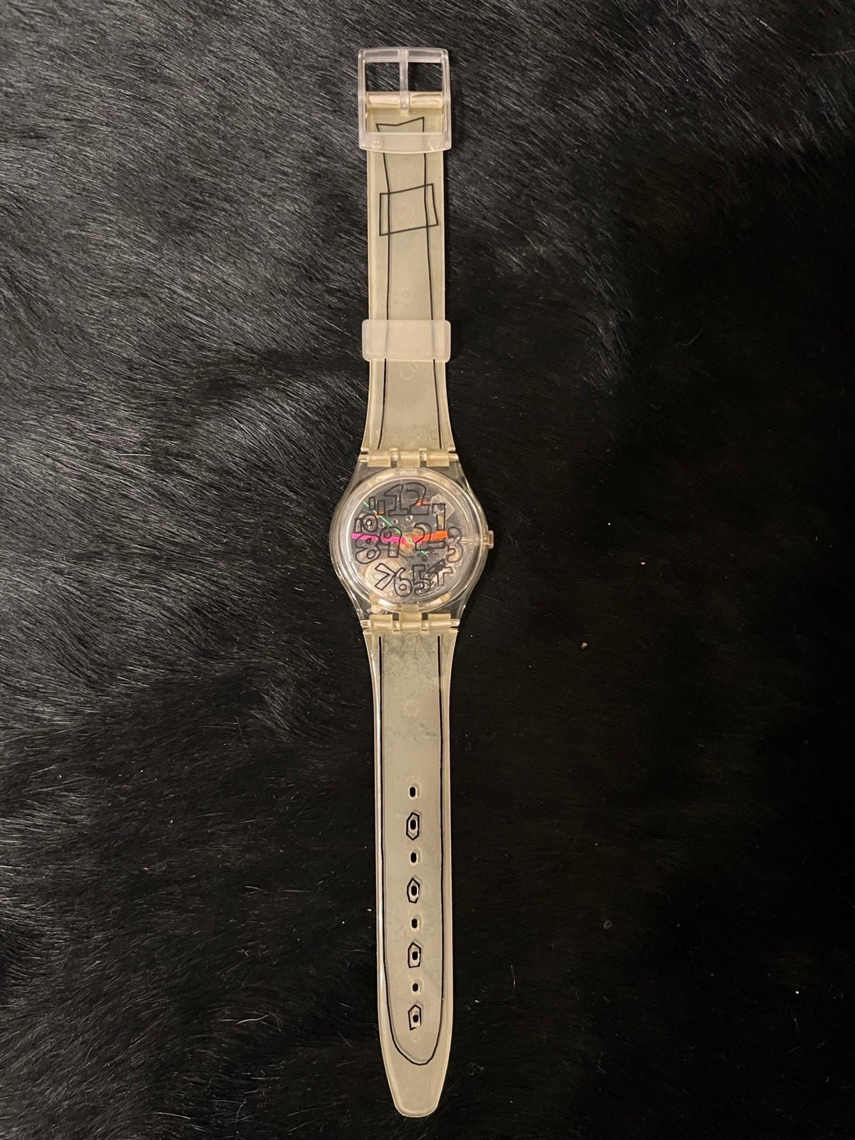 Swatch Scribble watch