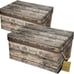 2 Pack Fabric Storage Bins with Lids