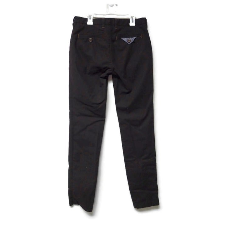 Ted Baker London dark brown chino pants