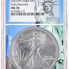 2023 Struck At West Point American Eagle NGC MS70 ER Statue Liberty Core