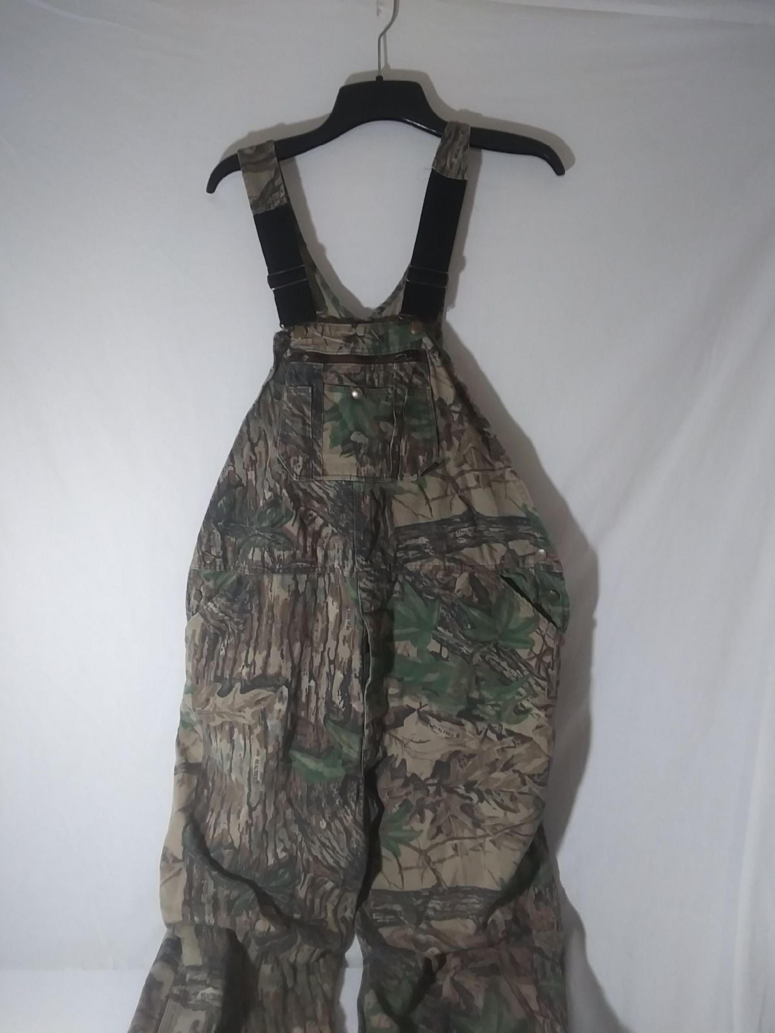 Mens vtg Walls Realtree camo overalls 46x30