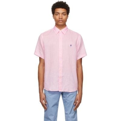 Polo Ralph Lauren Pony Linen Casual Button-Down Shirt