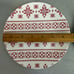 Threshold Appetizer Plates Merry Christmas Fairaisle Melamine 6 5/8 Set of 8