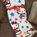 Viral Patriotic Hello Kitty Blanket-NWT