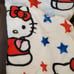 Viral Patriotic Hello Kitty Blanket-NWT