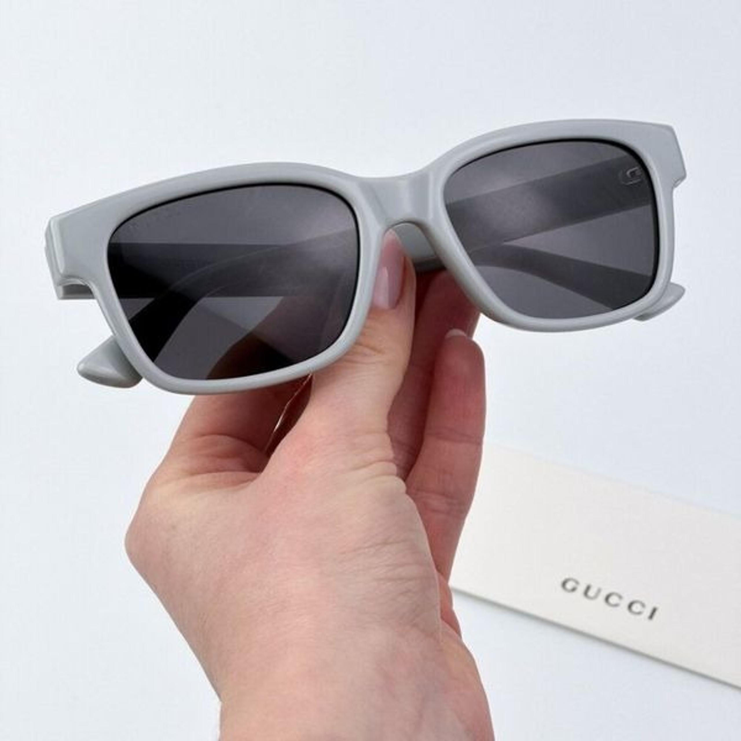 Gucci Men BRAND NEW Sunglasses Grey Square GG1716S 005