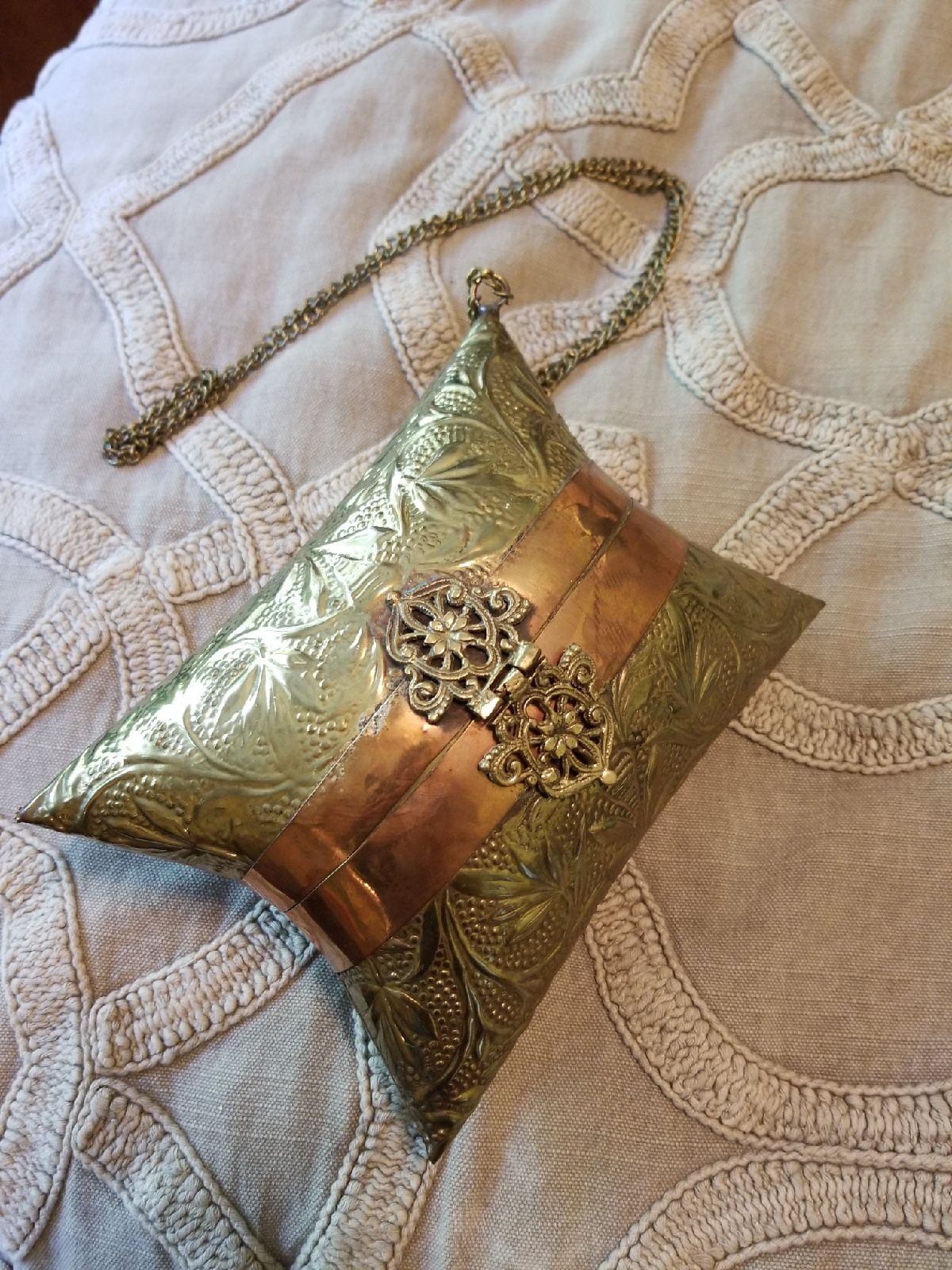 Vintage Bridal Pillow Purse