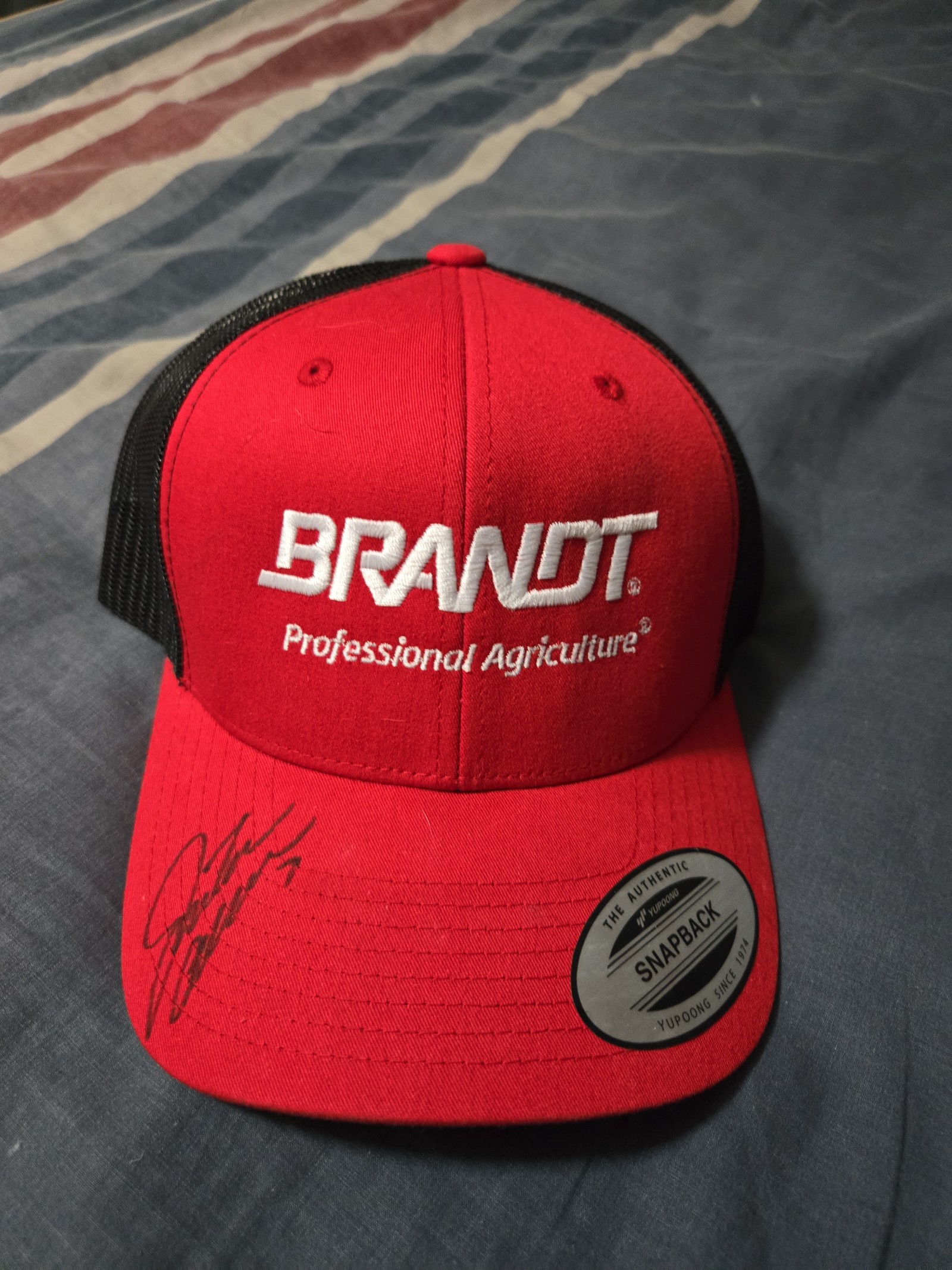 Justin Allgaier snapback hat