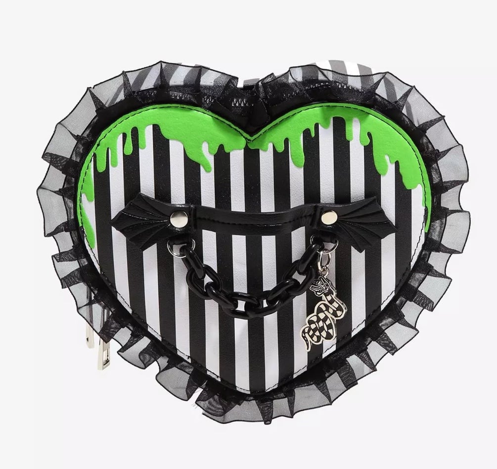 Beetlejuice Heart Shaped Cosmetic case