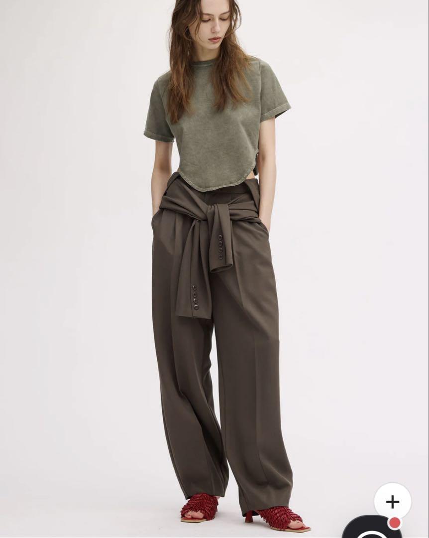 MEDI FAKE SLEEVE SUSPENDER PANTS