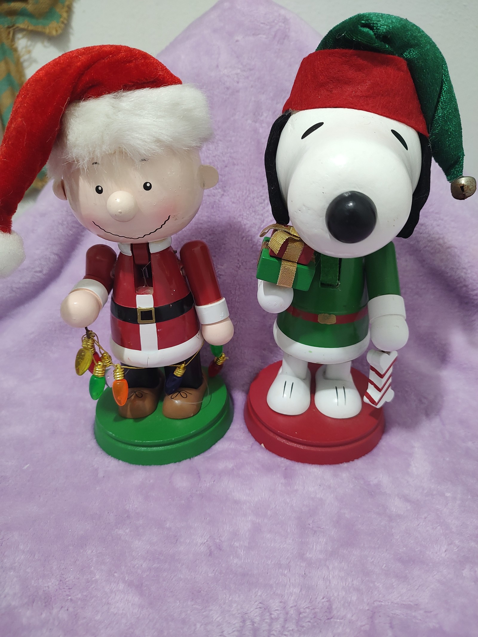 Christmas Snoopy nutcrackers