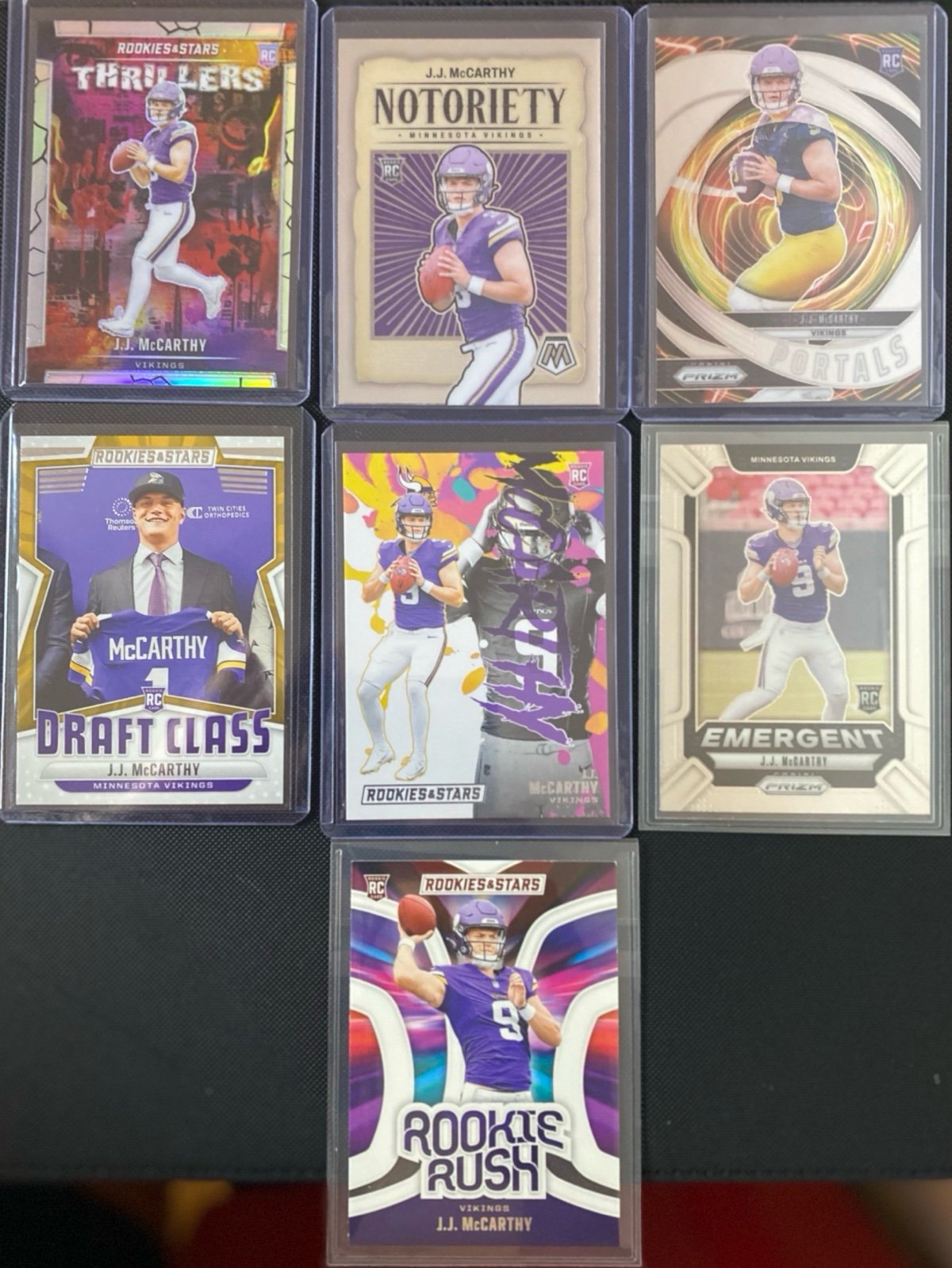 J.J. McCarthy lot