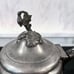 ANTIQUE 19th C. PEWTER COFFEE POT MFG. BY RUFUS DUNHAM