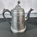ANTIQUE 19th C. PEWTER COFFEE POT MFG. BY RUFUS DUNHAM