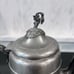 ANTIQUE 19th C. PEWTER COFFEE POT MFG. BY RUFUS DUNHAM