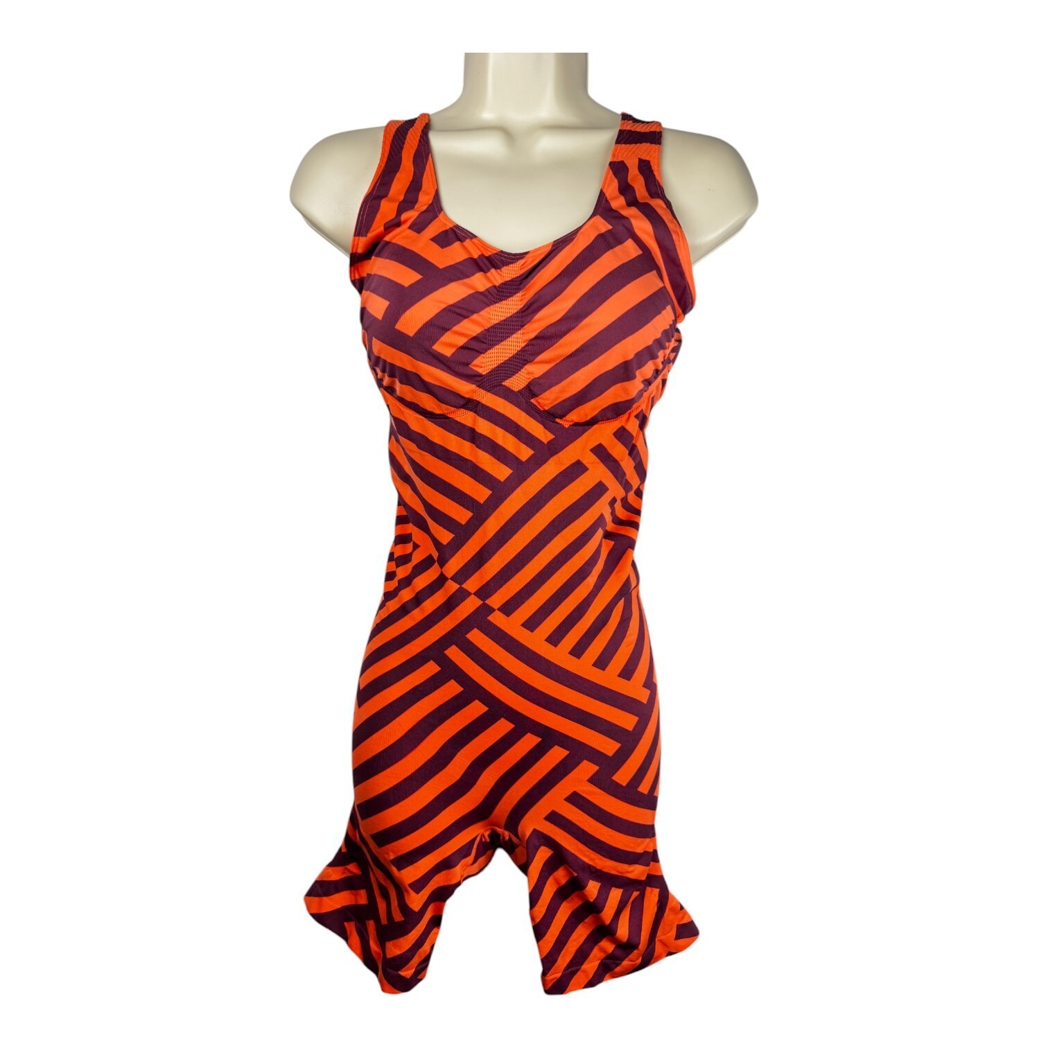 Yitty Nearly Naked Shaping Mid Thigh Bodysuit Shapewear 3X/4X Vitamin C Deco NEW