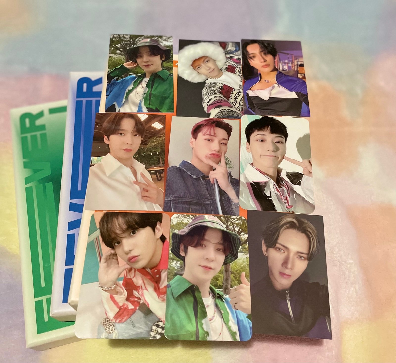 ATEEZ Fever pt 3- all three versions CD
