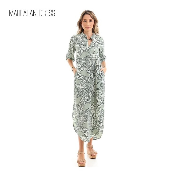 SOLDOUT NWT Manuhealii Manele Collection Mahealani Dress Small