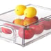 UNIKON 1 PC Refrigerator Organizer Bin, Fridge Organizer And Storage Clear 1 set