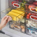UNIKON 1 PC Refrigerator Organizer Bin, Fridge Organizer And Storage Clear 1 set