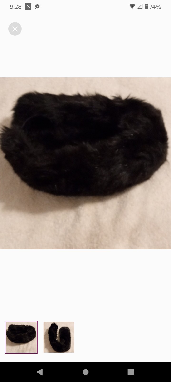 Real Fur Neck Warmer